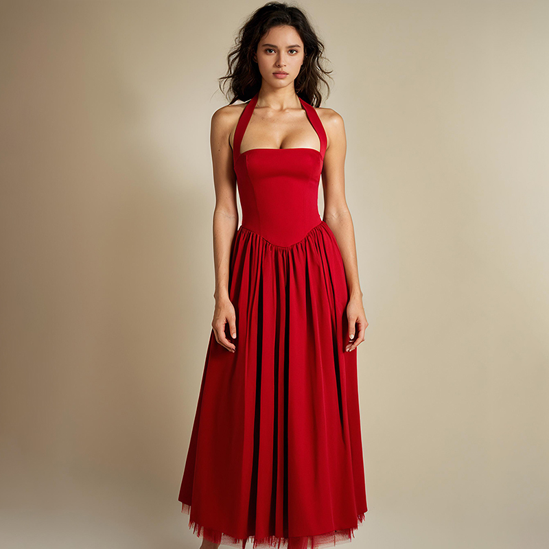 a line bustier dress La Divine style CD337 long bustier corset dress 12 / Sage main image 1