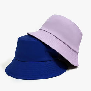 Chapeau casquette seau réversible concevez votre propre logo broderie impression Logo personnalisé chapeaux seau en coton chapeau seau d'été personnalisé - Product Image 2