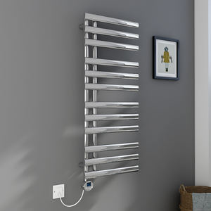 BODE Chrome Serviette plate <span class=keywords><strong>Radiateur</strong></span> Sèche-serviettes Rack pour <span class=keywords><strong>salle</strong></span> <span class=keywords><strong>de</strong></span> <span class=keywords><strong>bain</strong></span> - Product Image 5