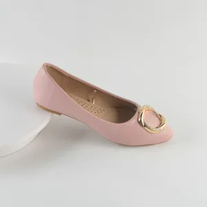 Ambition Zapatos de mujer con tacón bajo Zapatos planos para damas Pisos casuales Zapatos de fiesta elegantes