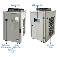 CHENDA fábrica personalizada 3HP enfriador de agua Industrial intercambio de calor baño de hielo con desplazamiento hermético refrigeración por aire 220V refrigeración