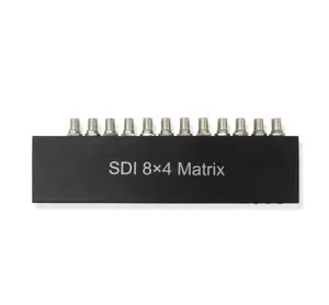 مخزون كافٍ مشهور رائج البيع مصفوفة SDI 8*4 إلى ثمانية من الأربعة مصفوفة SDI-3G / HD محول مصفوفة فيديو رقمي