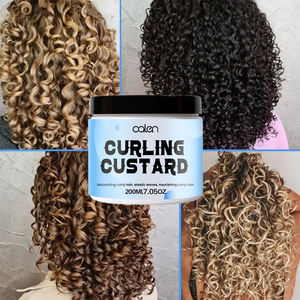 Luxfume 200ml Marque privée Forte tenue Organique Protection contre la chaleur Contrôle des boucles et des frisottis Crème gelée - Product Image 3