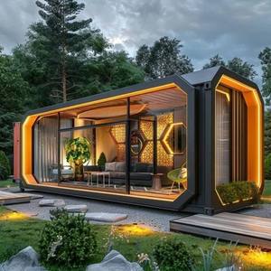 20フィート 40フィート モジュラー スチール コンテナハウス アップルキャビン 室内トイレ付き 集合住宅・オフィス用ポッド - Product Image 3