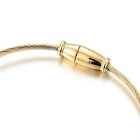 Yiwu Aceon Velle câble en acier inoxydable fil torsadé fermoir ovale Multi entretoise argile pierre disque glisser coeur balancent croix Bracelet