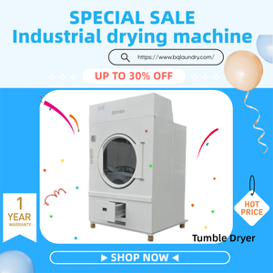 Séchoir à <span class=keywords><strong>linge</strong></span> commercial pour hôtels, capacité 50 kg, en acier inoxydable, machine de séchage industrielle à vapeur pour équipement de blanchisserie - Product Image 2