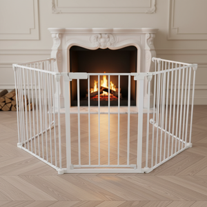 <span class=keywords><strong>Barrière</strong></span> de sécurité 3-en-1 pour enfants et animaux domestiques, à fermeture automatique, pour maison, escaliers, portes, cheminée, <span class=keywords><strong>barrière</strong></span> bébé extra large - Product Image 1