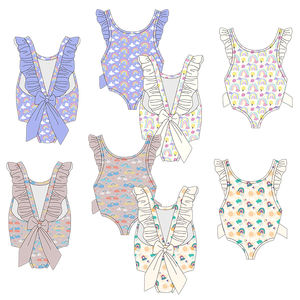 ملابس سباحة عالية الجودة مخصصة للفتيات المراهقات، طقم بيكيني من قطعتين للأطفال والمراهقات، ملابس شاطئ 2026 - Product Image 1