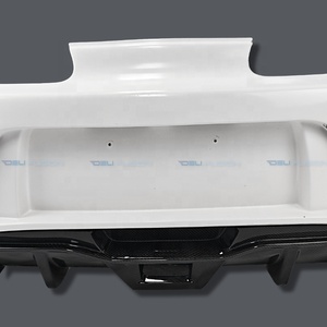 กันชนหลังไฟเบอร์กลาสทรง Joker สำหรับ Toyota Supra JZA80 MKIV ปี 1993–2002 รุ่น VRS พร้อมลิ้นกันชนหลังคาร์บอนไฟเบอร์ - Product Image 4