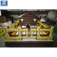 Machine mécanique gonflable de rodéo de taureau jeu de machine de tauromachie taureau d'équitation