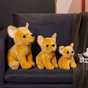 Simulation chien en peluche mignon <span class=keywords><strong>husky</strong></span> poupée enfants confort poupée Schnauzer <span class=keywords><strong>Labrador</strong></span> - Product Image 3