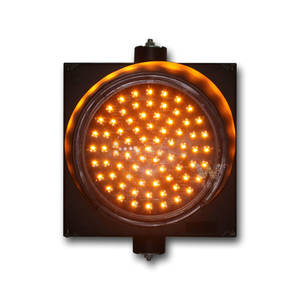 Feux de circulation à LED clignotants modernes en matériau PC, 300 mm, disponibles en rouge, jaune, vert, bleu et blanc - Product Image 5
