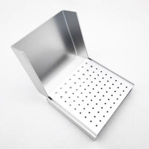 Supporto per Frese Dentali con 86 Fori, per Frese ad Alta Velocità e Contrangolo a Bassa Velocità, Supporto per Pulizia Frese Diamantate, Scatola Sterilizzatrice Autoclave - Product Image 3