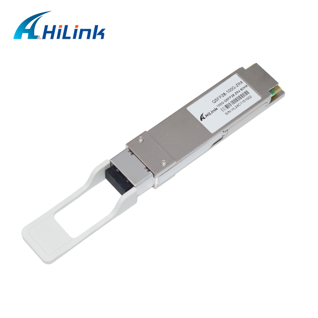 QSFP28 100G ZR4 80KM SMF LC Optical Module Full Compatible Fiber Optic Equipment