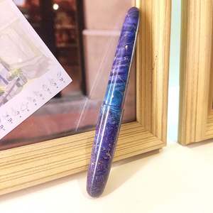 Stylo plume 9058 haut de gamme avec plume en iridium, léger, en bois stabilisé, souvenir - Product Image 4