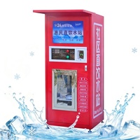 Distributeur d'eau commercial en libre-service, station de remplissage de bouteilles de 5 gallons, distributeur d'eau potable purifiée par osmose inverse pour l'extérieur