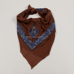 Scialle Arabo alla Moda per Uomo, Shemagh Musulmano, Sciarpa Islamica, Sciarpa <span class=keywords><strong>Sufi</strong></span> da Uomo, Regalo, Hijab Ricamato, Scialle Pashmina del Kashmir - Product Image 3