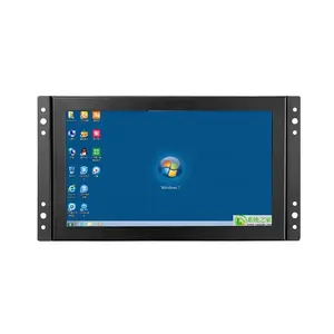Cheap 8 inch Widescreen 1024x600 security cctv monitor BNC input