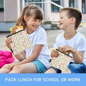 Bolsa Térmica para Almuerzo con Logotipo Personalizado, Juego de Bolsas Refrigerantes Plegables, Ecológicas y Reutilizables para Empacar Alimentos - Product Image 6