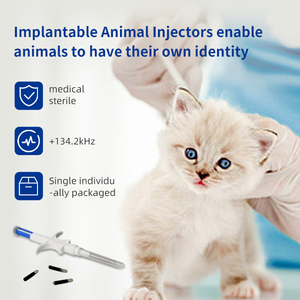 134.2KHz Mini Animal Microchip <span class=keywords><strong>Prix</strong></span> Usine RFID Bioglass Microchip Pet ID Tag pour Chien <span class=keywords><strong>Chat</strong></span> Poisson Animaux <span class=keywords><strong>Identification</strong></span> - Product Image 3