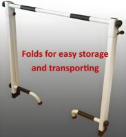 Portable Pull-up Bar Fitness Machine Travail Dos Biceps et Avant-Bras Musculation Entraînement Push-Pull 5 Minutes