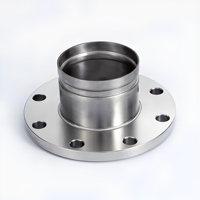 Flens Baja Tahan Karat DN150 SS304 Poles Halus Beralur 10kg Tekanan Pipa Fitting Flens Pipa Air Pemadam Kebakaran HVAC OEM ODM YX