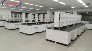 Estación de Trabajo de Laboratorio, Resistente a la Corrosión, para Cuarto Limpio, Equipamiento de Laboratorio para Biología, Química, Física y Ciencias - Product Image 4