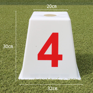 Coni di segno della pista del triangolo di velocità in plastica ABS per la zona di agilità che segna i coni per la pista <span class=keywords><strong>e</strong></span> il campo - Product Image 5