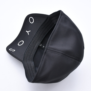 Gorra de Béisbol Negra de 6 Paneles al por Mayor, Gorra de Béisbol Deportiva con Bordado Personalizado y Parte Trasera Cerrada - Product Image 6
