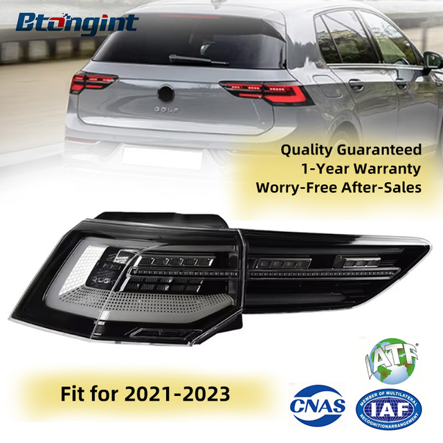 Rear Tail Lights Automatic Lighting System Suitable for 21-23 Model High 8 Golf 8 Car Styling Modification Tail Lights