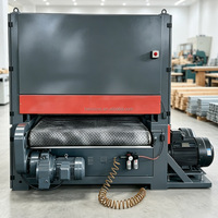 Ponceuse à bande large industrielle pour le travail du bois, machine à poncer le MDF, le contreplaqué, les portes d'armoires, les revêtements de sol, 630mm 1000mm 1300mm