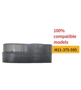 <span class=keywords><strong>Étiquette</strong></span> compatible noire sur ruban d'<span class=keywords><strong>étiquette</strong></span>s M21-375-595 jaune 9.5mm * 6.4m pour une utilisation dans une cartouche de ruban <span class=keywords><strong>BMP21</strong></span>-PLUS - Product Image 4