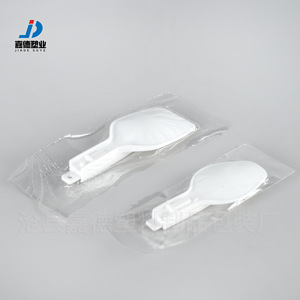 El fabricante suministra 22*96 cucharas plegables de plástico desechables, cucharas para yogur y empaques individuales. - Product Image 4