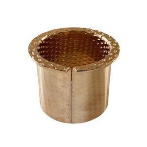 Фланцевая бронзовая втулка-подшипник, металлическая самосмазывающаяся втулка с защитой от истирания для горнодобывающего оборудования, модель HKB-090F - Product Image 3