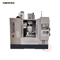 Centre d'usinage vertical CNC 5 axes WMTCNC VMC850 VMC650, fraiseuse CNC, Centro Mecanizado pour centre d'usinage et pièces