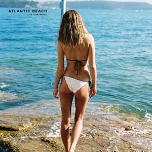 Maillot <span class=keywords><strong>de</strong></span> bain une pièce sexy pour jeunes filles, style rétro français, <span class=keywords><strong>bord</strong></span> ondulé, bande fine, uni, pour la <span class=keywords><strong>plage</strong></span> - Product Image 6