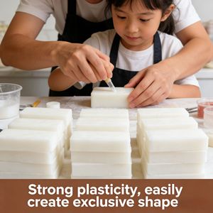 Jabón Sólido Artesanal de Glicerina con Base Ácida para Derretir y Verter, para Hacer Jabón para Niños - Product Image 6