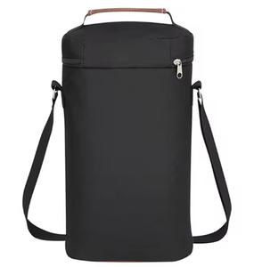 Travel 2 Bottle Wine Tote Carrier Leakproof & Insulated Padded Versatile Wine Cooler Bag - Product Image 4
