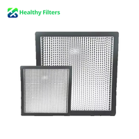 Nuevo Filtro HEPA Mini-Pleated de Alta Precisión para Aplicaciones en Cuartos Limpios H11 H13 H14 U15 Personalizable