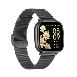 I221 <span class=keywords><strong>Smartwatch</strong></span> da Donna Oro Argento Nero con Chiamata BT, Schermo HD da 1,72 Pollici, Monitoraggio Salute, Assistente Vocale, Regalo per Donne - Product Image 3