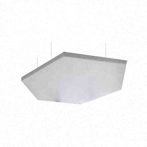 Pannelli Fonoassorbenti in Lana Minerale Ignifuga con Telaio in Alluminio per Controsoffitti in Tessuto - Product Image 1