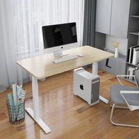 Bureau ergonomique et moderne pour étudiants, bureau sur pied avec mécanisme ergonomique, table ajustable, nouveau design