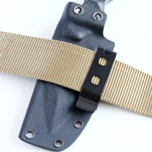 Clip de Cinturón Táctico de Metal Negro con Herrajes de Montaje para Funda Kydex - Product Image 6