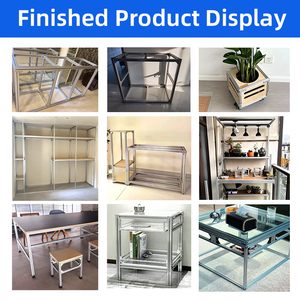 Profilé en <span class=keywords><strong>aluminium</strong></span> industriel blanc argenté 5050 - Cadre de construction à épaisseur élevée conçu pour les machines à grande <span class=keywords><strong>échelle</strong></span>, découpe extra-résistante - Product Image 4