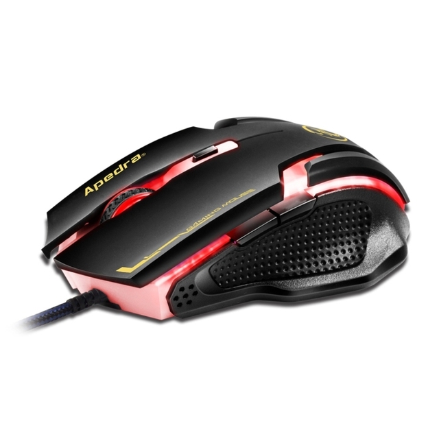 Factory Price iMICE A9 High Precision Gaming Mouse LED four color controlled breathing light Wired Optical Gaming Mouse