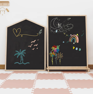 Tablero de dibujo para niños, <span class=keywords><strong>pizarra</strong></span> magnética, dibujo de grafiti para bebés, <span class=keywords><strong>pizarra</strong></span> blanca pequeña, tablero de escritura, soporte borrable, tablero de dibujo - Product Image 4