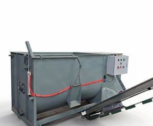 Mushroom Substrate Mixer With Automatic Unloading Materials <b>Mixing</b> Machine For Mushroom Cultivation - Product Image 1