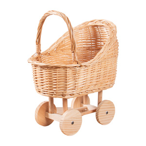 Nuovi Arrivi: Cesti in <span class=keywords><strong>Vimini</strong></span> per Bambini, Cesto Retrò Intrecciato, Decorazione per Cameretta, Giocattoli per Bambini, Giocattolo per Passeggino - Product Image 4