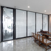 MYSPACE Cloisons de bureau, séparateurs de pièce, panneaux et cloisons modulaires démontables mobiles pour murs de bureau en verre