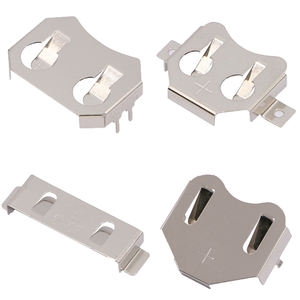 Botón de Metal de 3V, celda de moneda CR2032, soporte de batería, Clips de contacto SMT formado de bronce fosforado para baterías de monedas de 20mm - Product Image 6